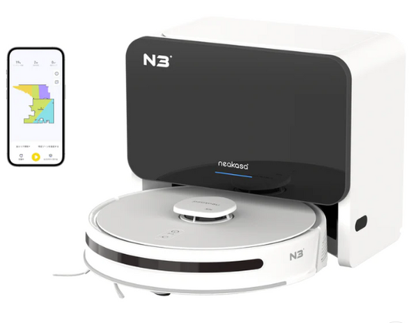 ※手渡し　東京都　Neakasa NoMo N3 掃除ロボット　付属品多数あり Neakasa by Neabot NoMo N3 Robot Vacuum Cleaner | Wellbots