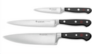 WÜSTHOF Classic 3-Piece Chef's Knife Set, Black - Knife