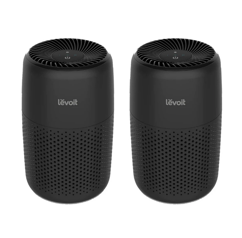 LEVOIT Core Mini-P Air Purifiers – 2-Pack - Black