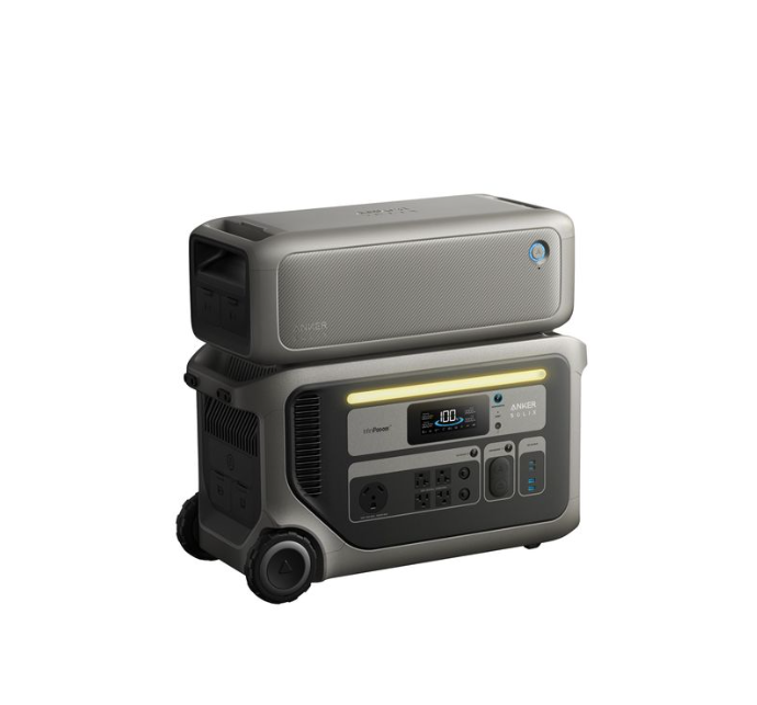 Anker SOLIX F3000 Power Station + Extra Battery + FREE TT-30 cable
