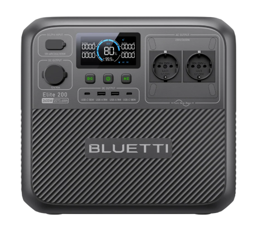 Estación de energía solar portátil BLUETTI AC180P | 1800 W/1440 Wh