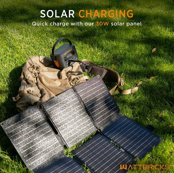 Special bundle: Wattbricks H100 Portable Power station (100W) +