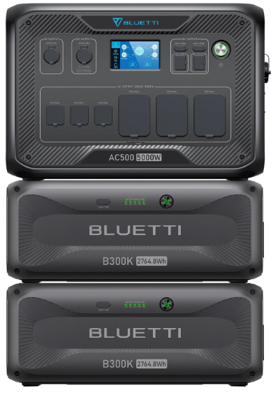 Bluetti AC500+B300K Home Battery Backup | Wellbots