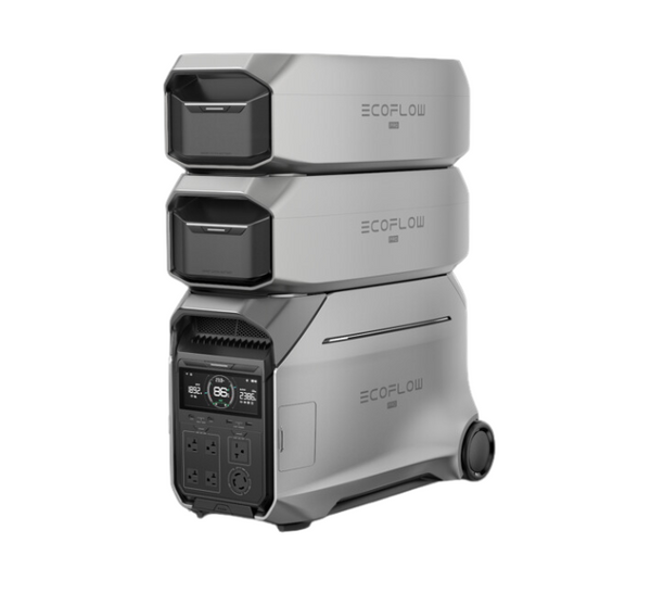 新品【未開封】EcoFlow DELTA Pro 3 家庭用蓄電池 EcoFlow DELTA Pro 3 Portable Power Station + 2 x Extra Batteries