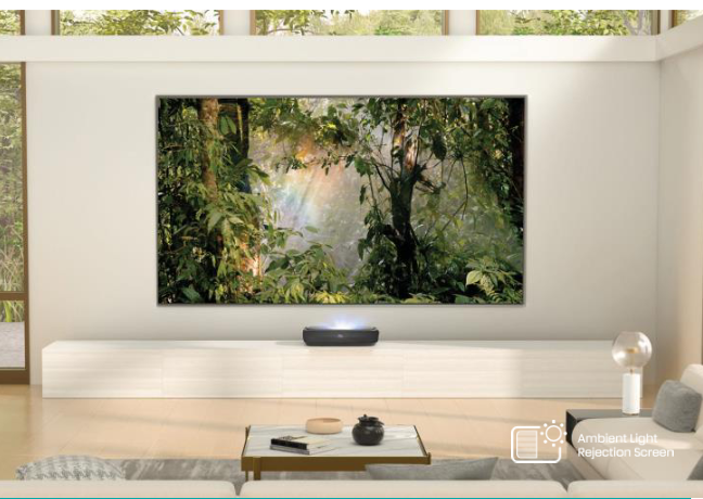 Hisense L9H 100" Laser TV Display 100L9H-DLT100C with 100" ALR High Gain Screen