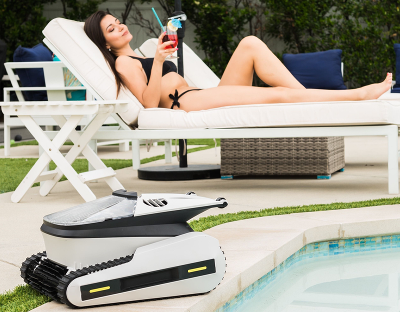 Limpiador de piscinas robótico inalámbrico Seauto Shark