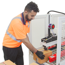 Semi-Automatic Case Sealer Machine with Top / Bottom Traction