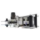 Semi-Automatic Label Applicator for Round Containers with Integrated Printer