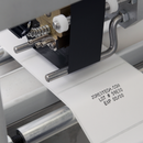 Semi-Automatic Label Applicator for Round Containers with Integrated Printer