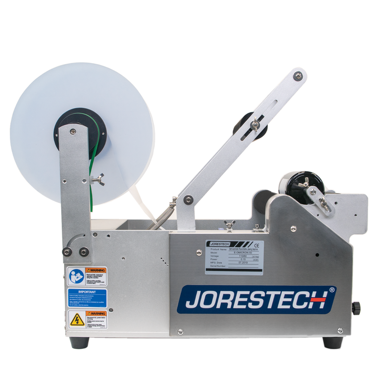 Semi-Automatic Label Applicator for Round Containers