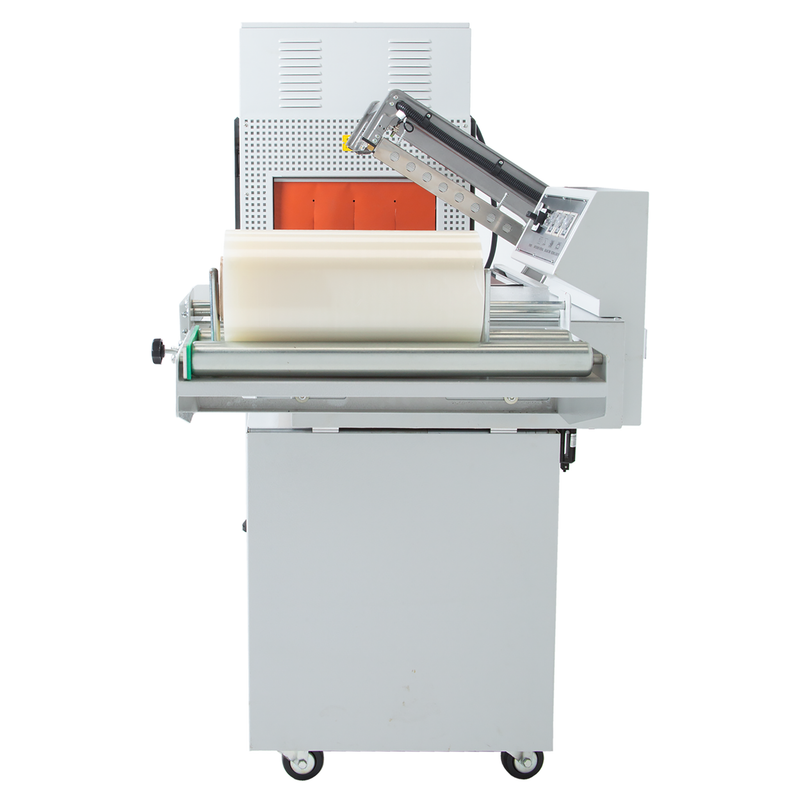 Semi-Automatic Shrink Wrapping System with Pneumatic L Bar Sealer