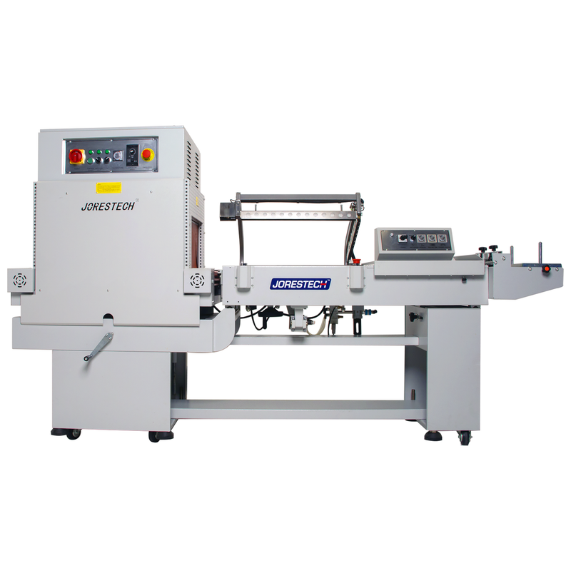 Semi-Automatic Shrink Wrapping System with Pneumatic L Bar Sealer