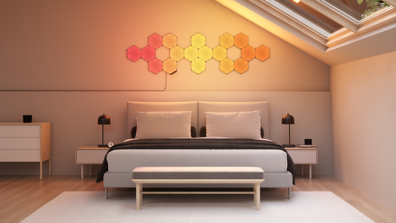 Nanoleaf - Black Hexagons Smarter Kit 18PK