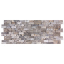 Silver Ledger 3D Panel 6"x24" Natural Travertine Wall Tile - Full Truckload