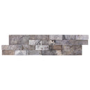 Silver Ledger 3D Panel 6"x24" Natural Travertine Wall Tile - Full Truckload