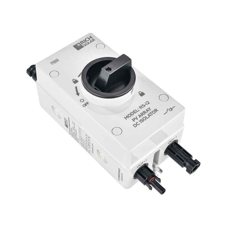 Rich Solar Solar PV DC Quick Disconnect Switch |  RS-i2