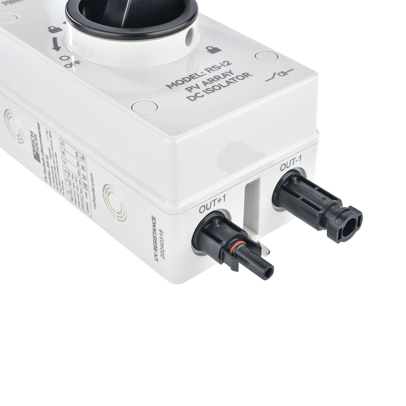 Rich Solar Solar PV DC Quick Disconnect Switch |  RS-i2