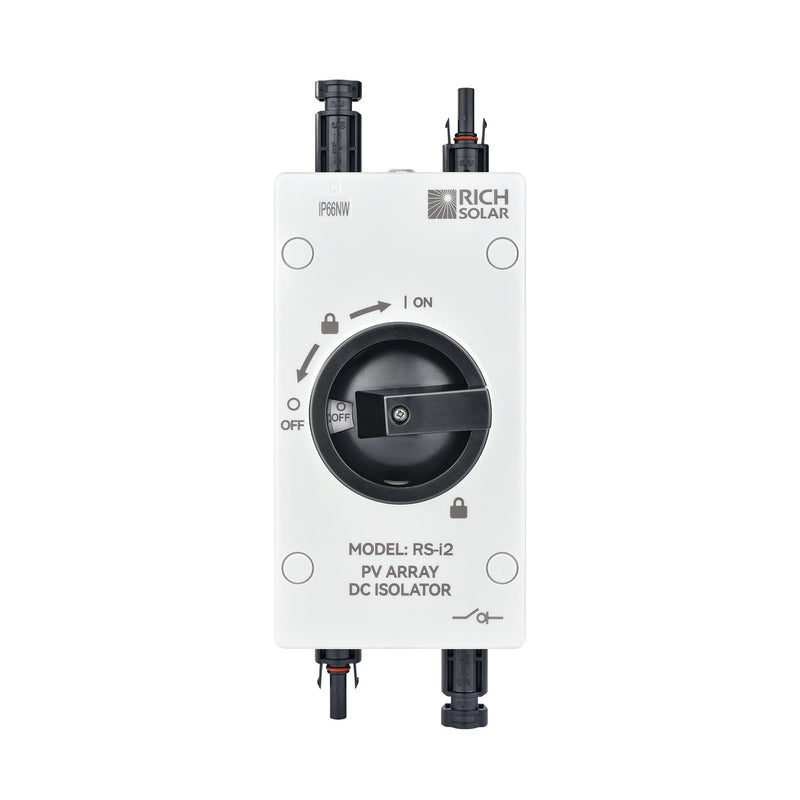 Rich Solar Solar PV DC Quick Disconnect Switch |  RS-i2