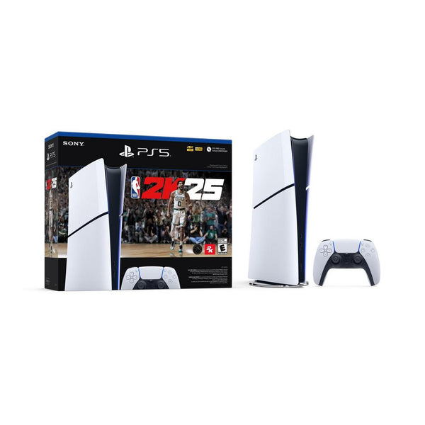 Sony - PlayStation 5 Slim Console Digital Edition – NBA 2K25 Bundle - Black
