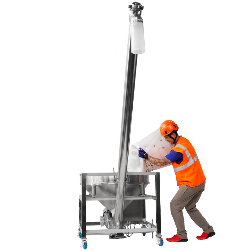 Stainless Steel Auger Screw Elevator for Powders