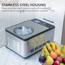 Whynter 2.1 Quart Automatic Ice Cream & Yogurt Maker with Built-In Compressor | ICM-220SSY