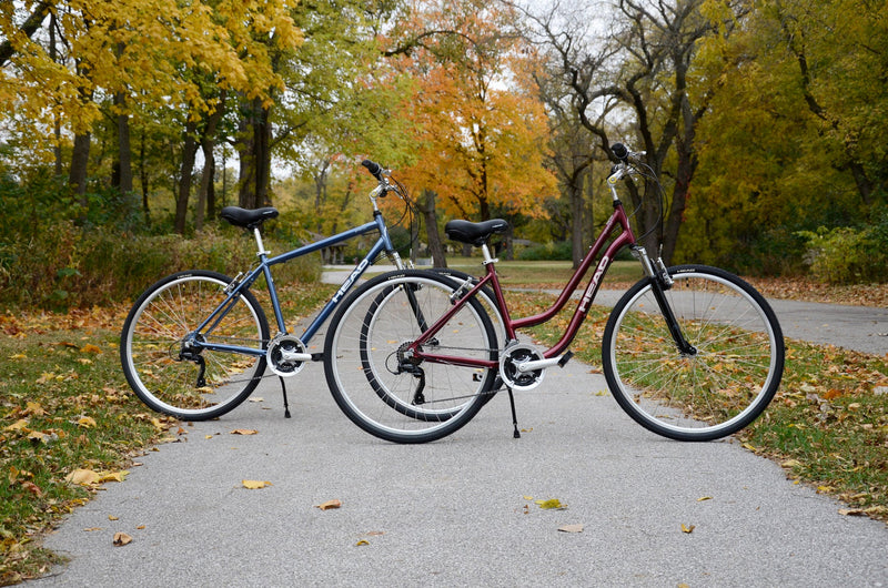 Head  Strada Microshift Comfort Bike- Blue