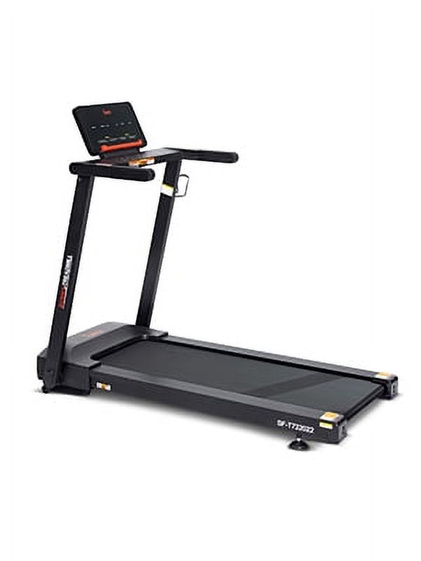 Cinta de correr interactiva Sunny Health &amp; Fitness con inclinación automática y Bluetooth – SF-T722022