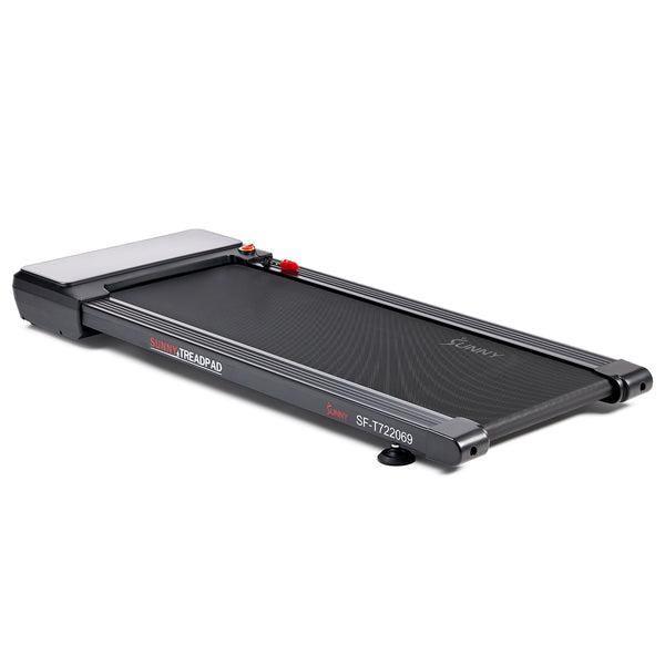 Sunny Health & Fitness Sleek Stride Smart Compact Auto Incline Treadpad Treadmill – SF-T722069