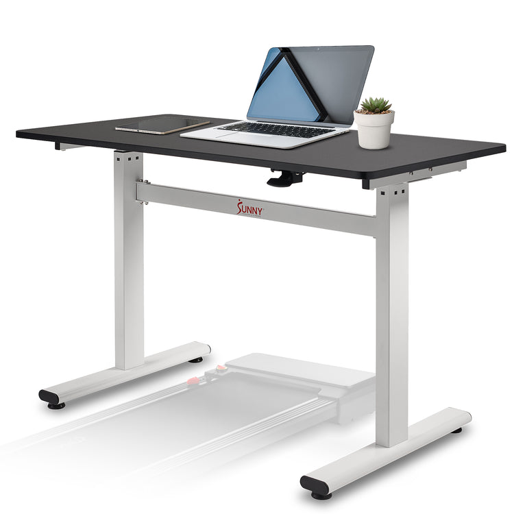 Escritorio de pie ajustable con accionamiento neumático multiusos Sunny Health &amp; Fitness – SF-A023001