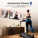 Cinta de correr plegable de fácil montaje SMART de Sunny Health &amp; Fitness - SF-T7610 SMART
