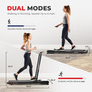 Cinta de correr con plataforma de inclinación automática y compacta Pacer Smart de Sunny Health &amp; Fitness - SF-T722076