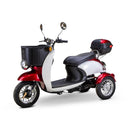 Bespoke Supreme 3-Wheel Mobility Scooter - Red & White
