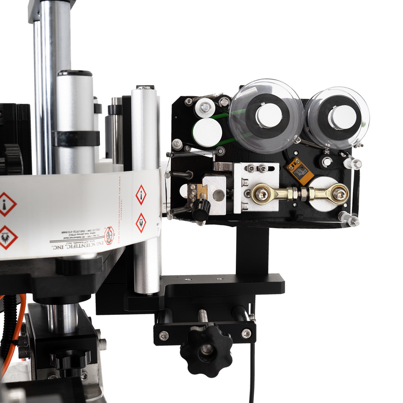 Table Top Automatic Label Applicator with Coder for Round Containers