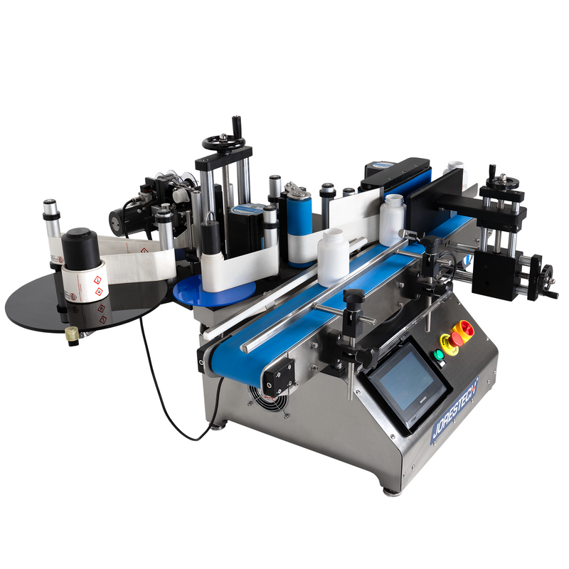 Table Top Automatic Label Applicator with Coder for Round Containers