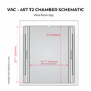 Tabletop Commercial Single Chamber Vacuum Sealer with Dual 20.5” Seal Bar