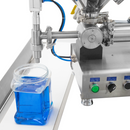 Tabletop Paste Piston Filler with Heated Hopper - 316 SS – 1000ml