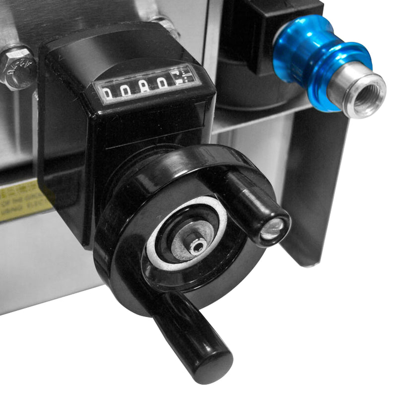 Tabletop Paste Piston Filler with Heated Hopper - 316 SS – 1000ml