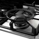 Cocina de gas empotrable profesional Thor Kitchen con cuatro quemadores en acero inoxidable