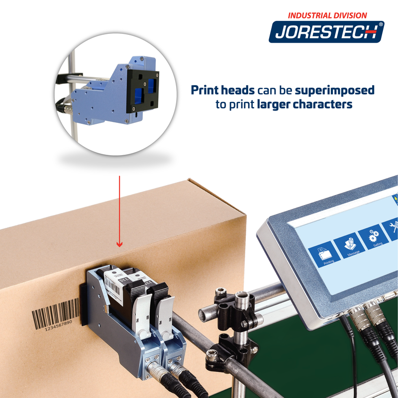 TIJ Dual Head Inkjet Coder