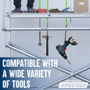 Tool Tether Lanyard with Carabiner and Choke Cable Loop