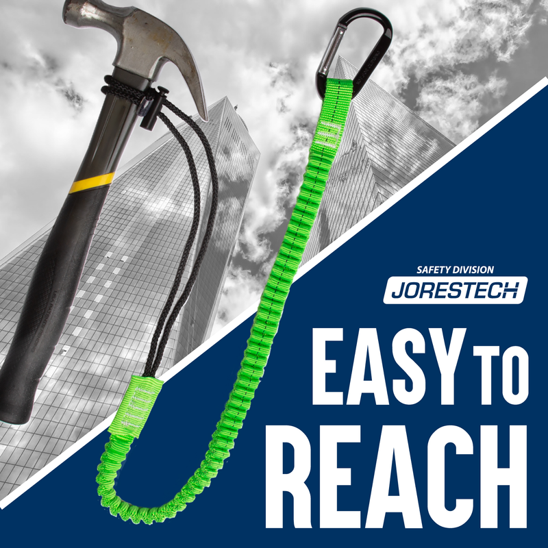 Tool Tether Lanyard with Carabiner and Choke Cable Loop