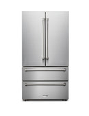 Thor Kitchen TRF3602 - 36 Inch Professional French Door Refrigerator with Freezer Drawers