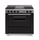 Chicago Brick Oven - 36” LP Gas Dual-Fuel Self-Cleaning Convection Range - Sealed Burners