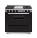 Chicago Brick Oven - 36” LP Gas Dual-Fuel Self-Cleaning Convection Range - Sealed Burners