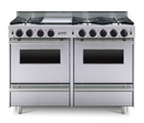 Chicago Brick Oven - 48" LP All-Gas Range - Open Burners