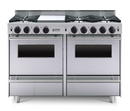 Chicago Brick Oven - 48" LP All-Gas Range - Open Burners