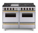 Chicago Brick Oven - 48" All-Gas Convection Range - Sealed Burners
