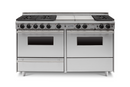 Chicago Brick Oven - 60" True Dual-Fuel Self-Cleaning Convection Range - Sealed Burners