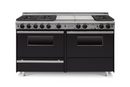 Chicago Brick Oven - 60" True Dual-Fuel Self-Cleaning Convection Range - Sealed Burners
