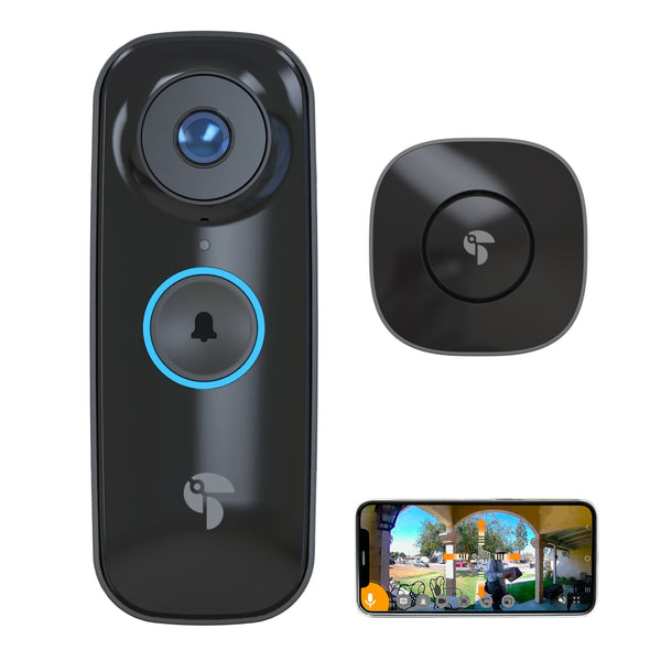 Cámara con timbre de vídeo inalámbrico Toucan PRO